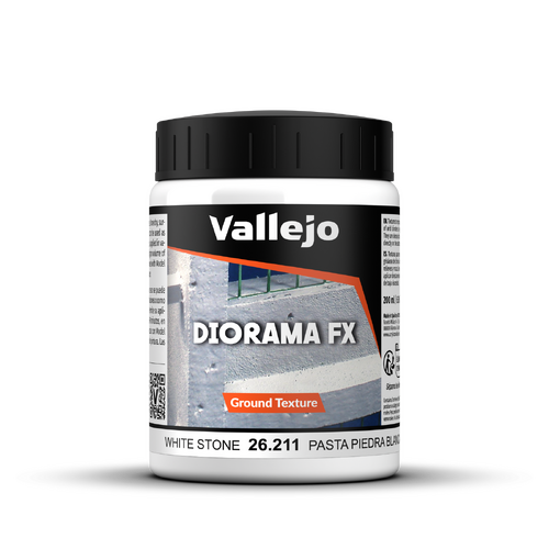 Vallejo Diorama FX Ground Textures White Stone Paste 200ml