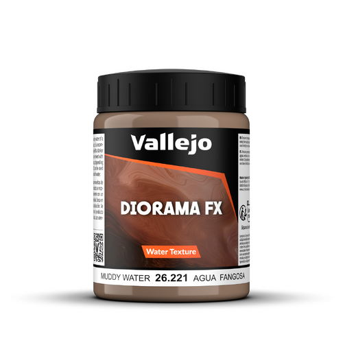 Vallejo Diorama FX Water Textures Muddy Water 200ml