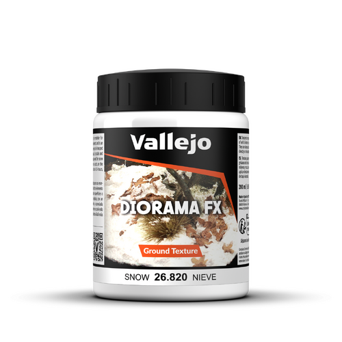 Vallejo Diorama FX Ground Textures Snow 200ml