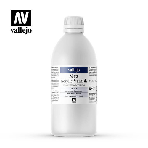 Vallejo Matte Varnish 500 ml. [28518]