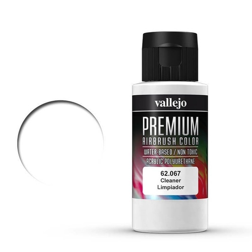 Vallejo Premium Colour Premium Airbrush Cleaner 60 ml Acrylic Airbrush Paint [62067]