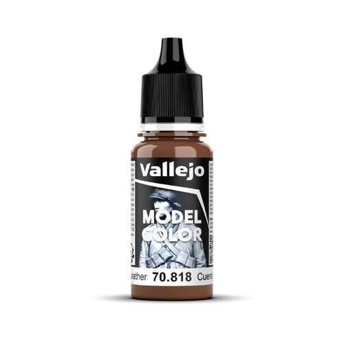 Vallejo Model Colour #161 - Red Leather - 18 ml Matt Acrylic Paint