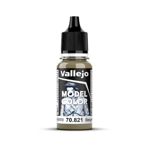 Vallejo Model Colour #113 - German Beige WWII - 18 ml Matt Acrylic Paint