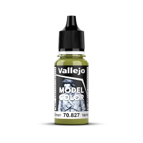 Vallejo Model Colour #091 - Lime Green - 18 ml Matt Acrylic Paint