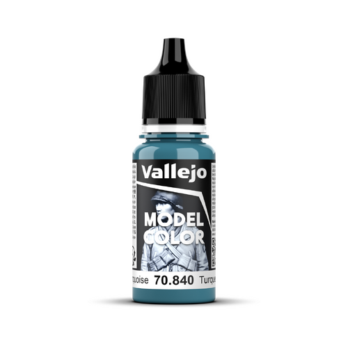 Vallejo Model Colour #070 - Light Turquoise - 18 ml Matt Acrylic Paint
