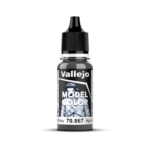 Vallejo Model Colour #180 - Dark Blue Grey - 18 ml Matt Acrylic Paint