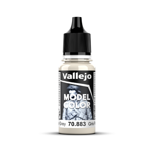 Vallejo Model Colour #166 - Silver Grey - 18 ml Matt Acrylic Paint