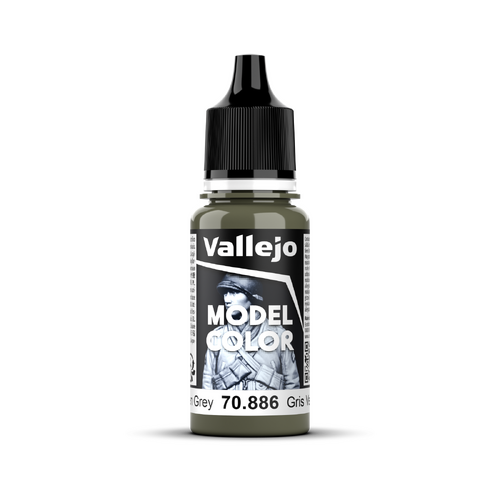Vallejo Model Colour #098 - Green Grey - 18 ml Matt Acrylic Paint
