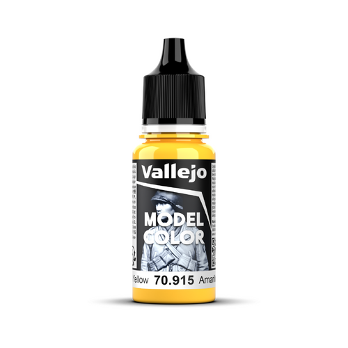 Vallejo Model Colour #026 - Deep Yellow - 18 ml Matt Acrylic Paint