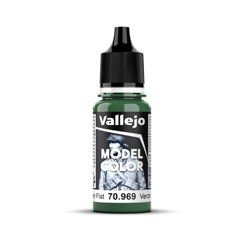 Vallejo Model Colour #078 - Park Green Flat - 18 ml Matt Acrylic Paint