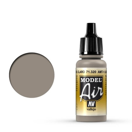 Vallejo Model Air AMT-1 Light Greyish Brown 17 ml Acrylic Airbrush Paint [71320]