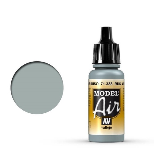 Vallejo Model Air Russian AF Grey Blue 17ml Acrylic Airbrush Paint [71338]