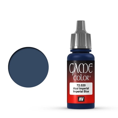 Vallejo Game Colour Imperial Blue 17 ml Acrylic Paint [72020] - Old Formulation