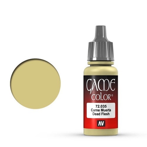 Vallejo Game Colour Dead Flesh 17 ml Acrylic Paint [72035] - Old Formulation
