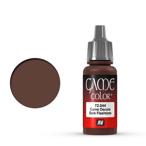 *DISC*Vallejo Game Colour Dark Fleshtone 17 ml Acrylic Paint [72044] - Old Formulation