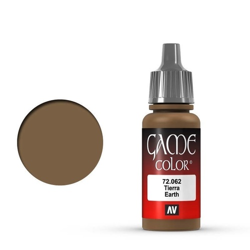 Vallejo Game Colour Earth 17 ml Acrylic Paint [72062] - Old Formulation