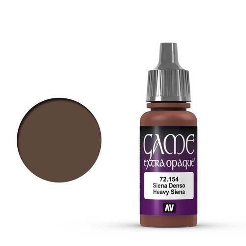 Vallejo Game Colour Extra Opaque Heavy Siena 17 ml Acrylic Paint [72154] - Old Formulation