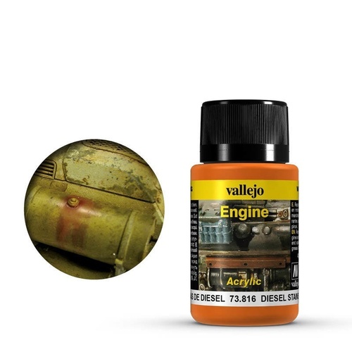 Vallejo Weathering Effects Diesel Stains 40 ml [73816]