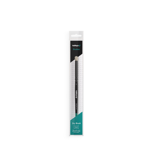 Vallejo Hobby Brushes: Dry Brush Natural Hair Small