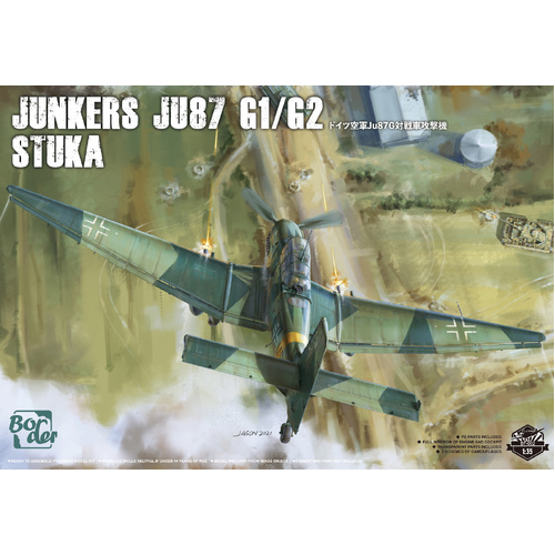 Border Model 1/35 Junkers Ju87 G1/G2 Stuka Plastic Model Kit [BF002]