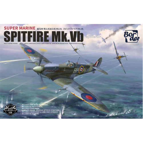 Border Model 1/35 Supermarine Spitfire Mk.Vb Plastic Model Kit