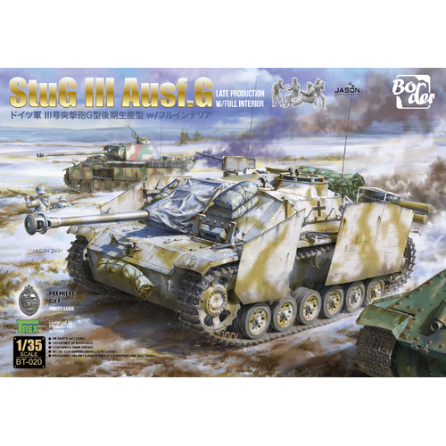 Border Model 1/35 Stug III Plastic Model Kit