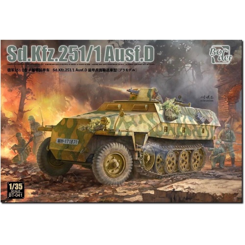 Border Model 1/35 Sd.Kfz.251/1 Ausf.D Plastic Model Kit