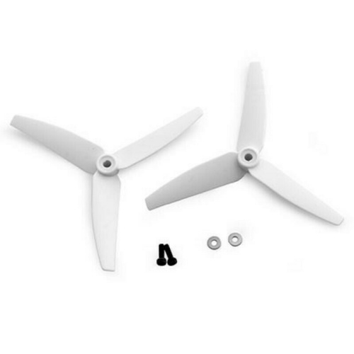 Blade Tail Rotor Blade Set - 2, White: 200 Sr X - Blh2021