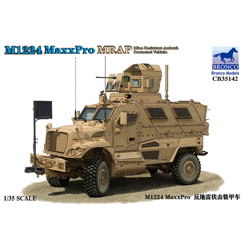 Bronco 1/35 M1224 MaxxPro MRAP Plastic Model Kit [CB35142]
