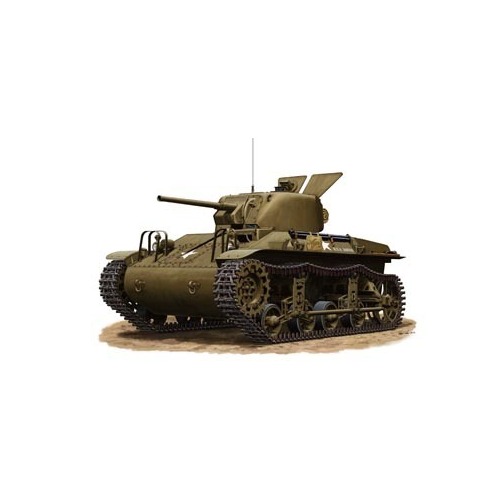 Bronco 1/35 US M22 “Locust” Airborne Tank(T9E1) Plastic Model Kit [CB35162]