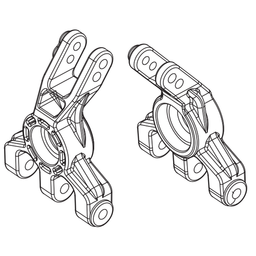 BSD HUB REAR CARRIER BS832T - BS903-058