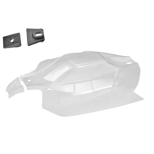 Team Corally - Polycarbonate Body - Asuga ASUGA XLR - Clear - Cut - 1 pc