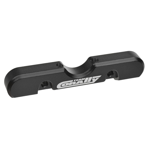 Team Corally - Suspension Arm Mount - HD - FR/RE - Aluminum 8mm - Black - 1 Pc