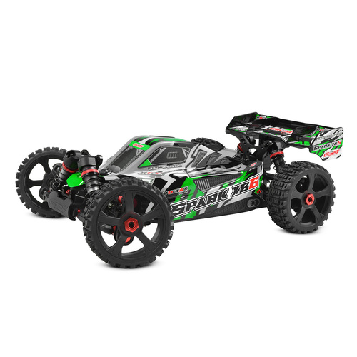 Team Corally - SPARK XB-6 - Roller- Green - No Electronics