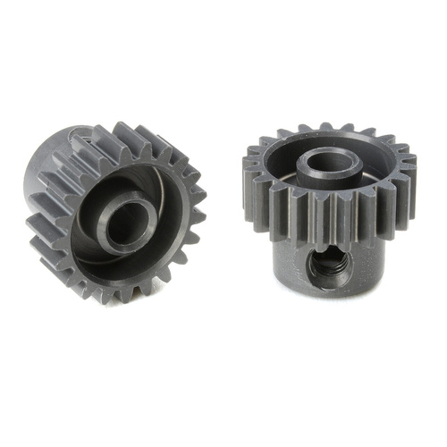Team Corally - 48 DP Pinion - Short - Hard Anodised AL7075 - 22 Teeth - Shaft Dia. 3.17mm