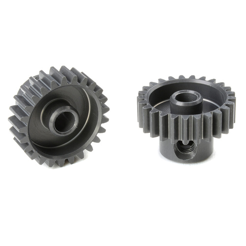 Team Corally - 48 DP Pinion - Short - Hard Anodised AL7075 - 25 Teeth - Shaft Dia. 3.17mm