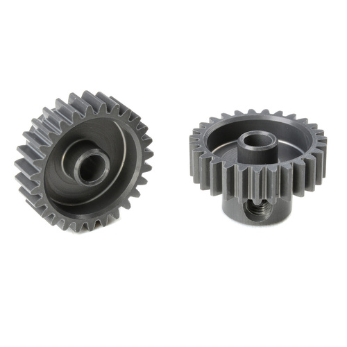 Team Corally - 48 DP Pinion - Short - Hard Anodised AL7075 - 27 Teeth - Shaft Dia. 3.17mm
