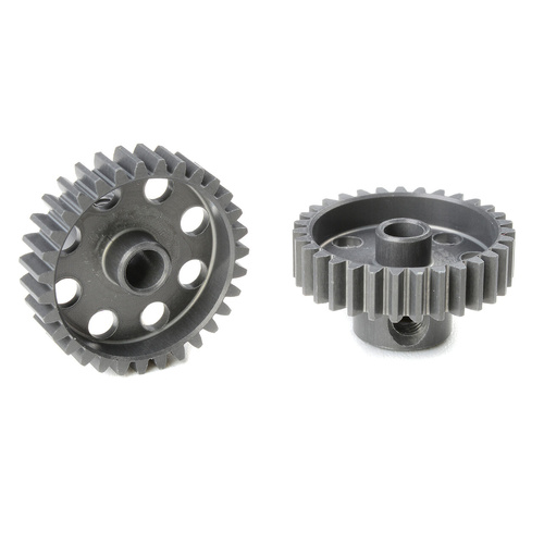 Team Corally - 48 DP Pinion - Short - Hard Anodised AL7075 - 31 Teeth - Shaft Dia. 3.17mm