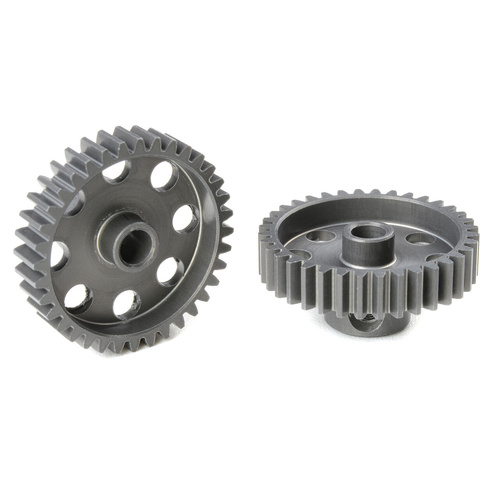Team Corally - 48 DP Pinion - Short - Hard Anodised AL7075 - 36 Teeth - Shaft Dia. 3.17mm