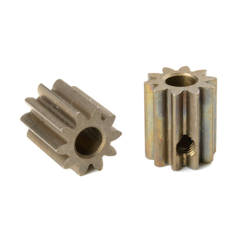 Team Corally - M0.6 Pinion - Short - Hardened Steel - 10 Teeth - Shaft Dia. 3.17mm
