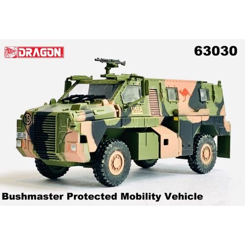 Dragon Armour 1/72 Bushmaster Assembled Model*Aust Decals*