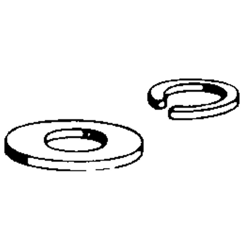 DUBRO 2108 2.5MM FLAT WASHERS (8 PCS PER PACK)