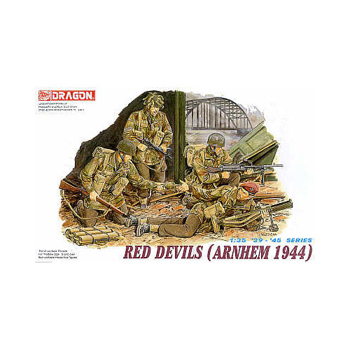 Dragon 1/35 'Red Devils' (ARNHEM 1944) Plastic Model Kit [6023]