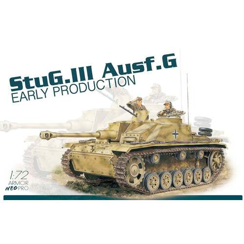 Dragon 1/72 StuG.III Ausf.G Early Production w/Neo Track Plastic Model Kit [7375]
