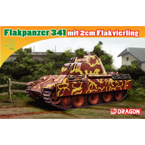 Dragon 1/72 FLAKPANZER 341 mit 2cm FLAKVIERLING [7487]