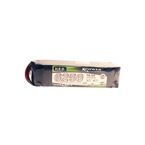 Dualsky 6250 5S Hed Lipo Battery - Dsbxp62505Hed