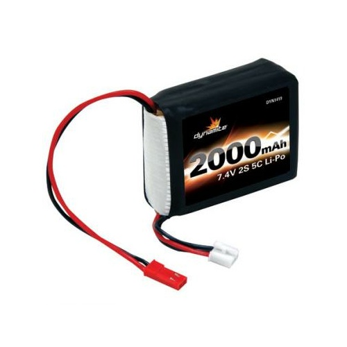 Dynamite Lipo Receiver Battery 2000Mah 2S - Dyn1419