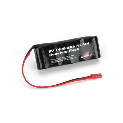 Dynamite 6V 1400Mah Nimh Receiver Pack Suit Ragazza - Dyn1448
