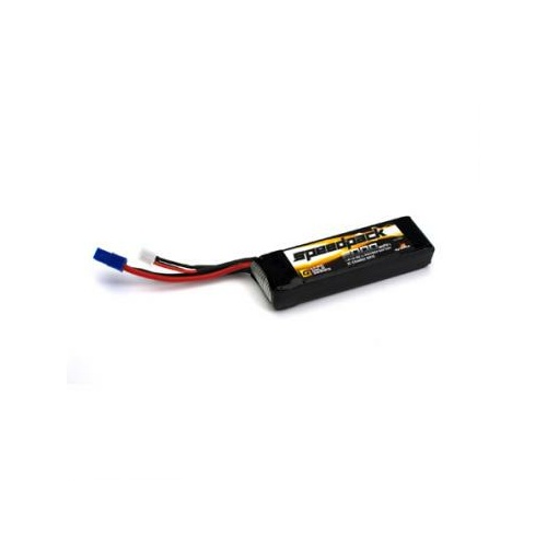 Dynamite 7.4V 2000Mah 2S 30C Lipo, Long W/Ec3: 1/14 Vaterra - Dyn1476