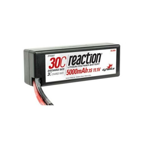 Dynamite Reaction 11.1V 5000Mah 3S 30C Lipo Hard Case: Ec3 - Dyn9007Ec